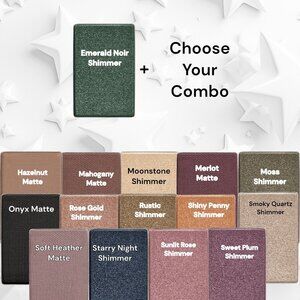 Emerald Noir Bundle 2 - Eye Shadows - Chromafusion - Choose your Colors